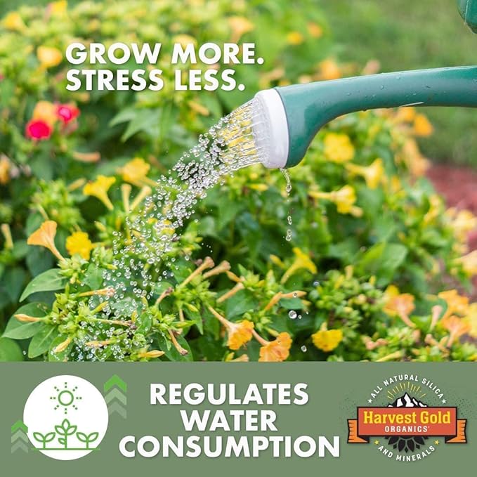 Premium Soil Conditioner All Purpose for Houseplants, Flowers, All Vegetables and Trees, Provides Natural Silica and Micronutrients (5 Gallon Bucket)