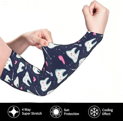Arm Sleeves Outdoor Garden Sports Cooling Sun Sleeve for Women Men Farm