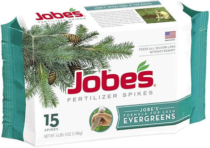 Jobes Evergreen 15 Spikes Value Pack