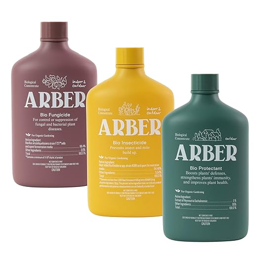 Arber Outdoor Plant Health Kit, for Building Plant Immunity, Delicious Vegetables and Herbs and Vibrant Flower Blooms, Outdoor Gardening Use