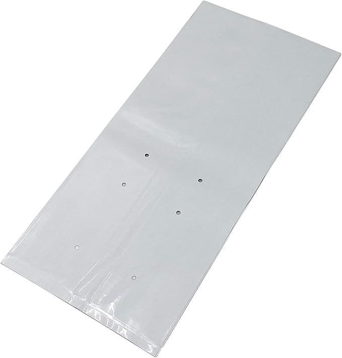 TEXALAN(R Plastic Grow Bags Poly Planters Panda Film Black and White 5 Gallon 25pcs