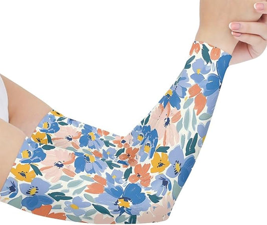 Binienty Unisex Arm Sleeves for Driving, Golf, Cycling, Sports, UV Protector Cooling Arm Sleeves Cover