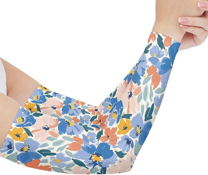 Binienty Unisex Arm Sleeves for Driving, Golf, Cycling, Sports, UV Protector Cooling Arm Sleeves Cover