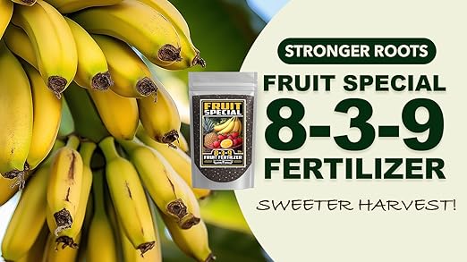 Fertilizer Commercial Grade | Fruit Special 8-3-9 | 3 Pounds | Custom Professional Mix Blend | Macronutrients & Micronutrients | Tropical Fruit Plants & Trees | Flowering Post-Harvest Recovery Formula