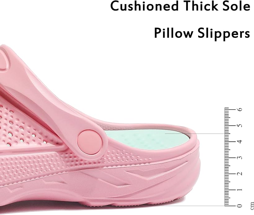 Women Men Orthopedic Clogs Arch Support Garden Shoes Sandals Slippers with Plantar Fasciitis Insoles