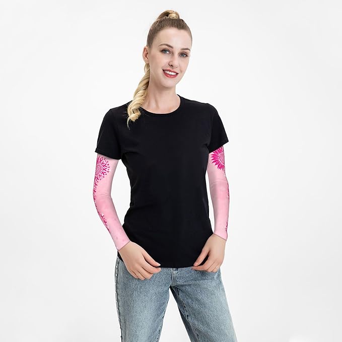 Arm Sleeves Outdoor Garden Sports Cooling Sun Sleeve for Women Men Farm