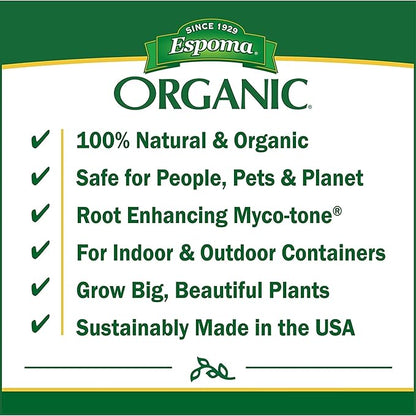Espoma CA4 4-Quart Organic Cactus Mix, 1 Pack
