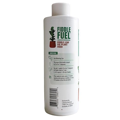 Fiddle Fuel – The Ultimate Fiddle Leaf Fig Premium Plant Fertilizer Liquid Nutrients Super Easy to Use for Fig Trees and Plants (Ficus Lyrata) – 8 oz