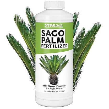 Sago Palm Fertilizer, Complete Liquid Sago Palm Plant Food, 32 oz (1 Quart)