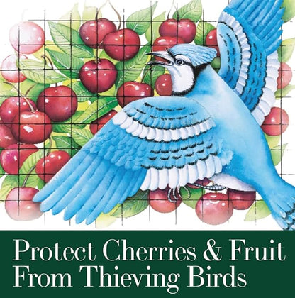 Dalen Bird X Protective Mesh Netting - Keep Birds and Pests Away from Your Garden – Made in The USA - 14' x 75'