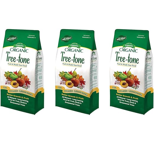 Espoma Tree-Tone Plant Food, Natural & Organic Fertilizer for Shade, Fruit & Ornamental Trees, 4 lb, Pack of 3