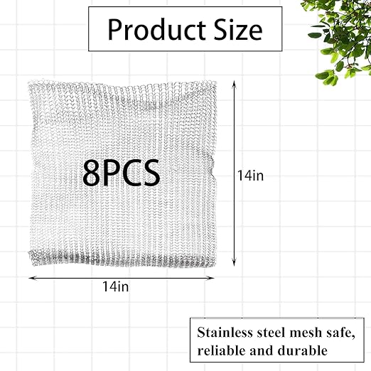 8 Pack Root Guard 3 Gallon Gopher and Vole Wire Speed Baskets Plant Root Protector Stainless Steel Wire Baskets Anti Gopher Baskets for Plant Root Protection