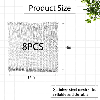 8 Pack Root Guard 3 Gallon Gopher and Vole Wire Speed Baskets Plant Root Protector Stainless Steel Wire Baskets Anti Gopher Baskets for Plant Root Protection