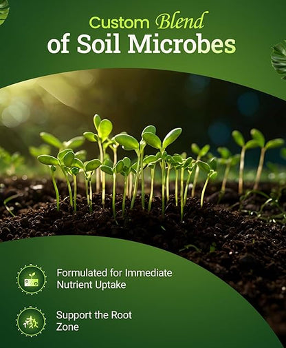 FoxFarm Bush Doctor Kangaroots Root Drench Inoculant – Enhances Root Efficiency, Immediate Nutrient Uptake, Custom Soil Microbes - Ideal for Hydroponic & Soil Applications - 1 Pint