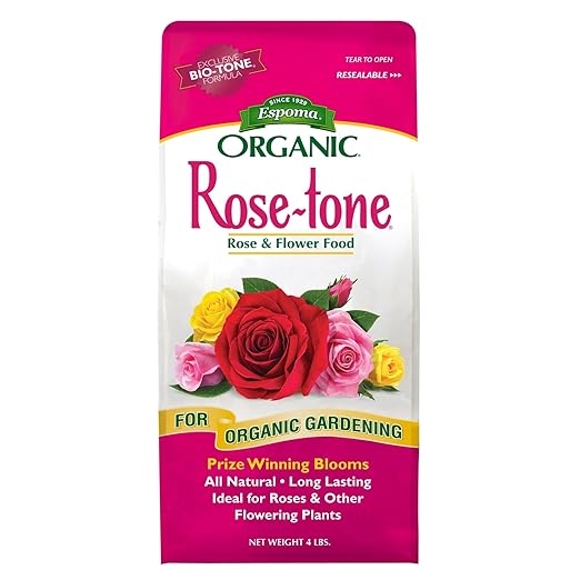 Espoma RT4 4-Pound Rose-Tone 4-3-2 Plant Food - 5 Pack