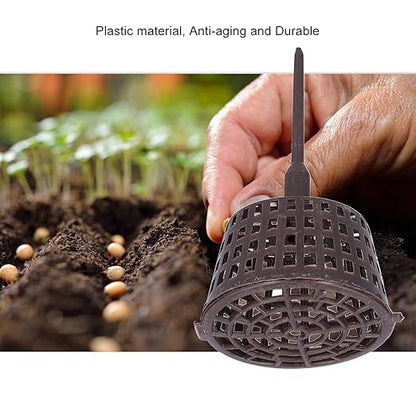 Atyhao Plastic Fertilizer Mesh Basket 20PCS Anti-Aging Bonsai Fertilizer Box with Lid for Planting Fertilization