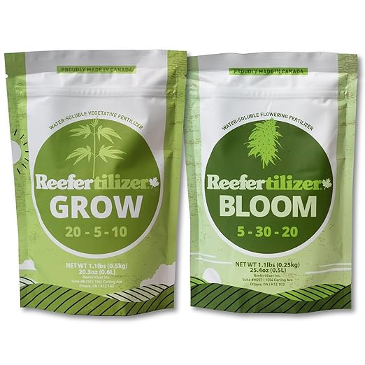 Reefertilizer® Grow and Bloom Bundle - Water Soluble Fertilizer & Micronutrients for Veg and Flower