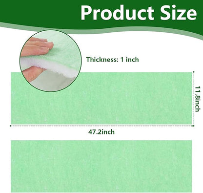 Flower Pot Filler Insert Adjustable Planter Inserts for Large Pots 2 Pcs 47.2" x11.8" Planter Fillers Drainage Material for Indoor Outdoor Gardening Ups a Daisy Pot Fillers for Planters
