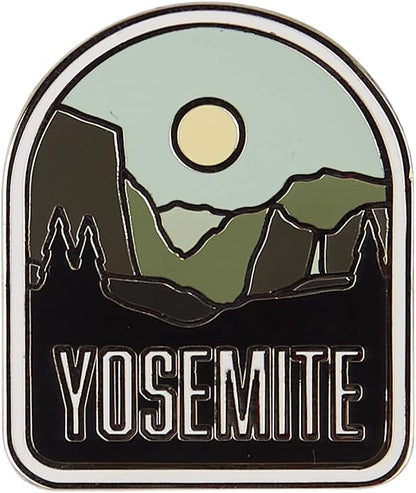 Vagabond Heart Yosemite National Park Enamel Pin - Yosemite Souvenir - Yosemite Pin