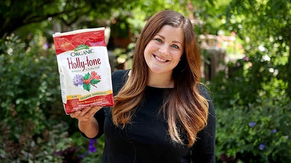 Espoma Organic Holly-Tone 4-3-4 Natural & Organic Evergreen & Azalea Plant Food; 36 lb. Bag; The Original & Best Fertilizer for All Acid Loving Plants Including Rhododendrons & Hydrangeas.