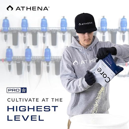 Athena Pro Core | Dry Soluble Base Nutrients for All Growth Stages | Plant Food with NPK 14-0-0 | Professional-Grade Fertilizer for Soil & Hydroponics | 10 LB