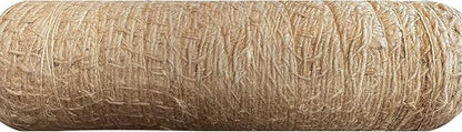 Agfabric Natural Jute Erosion Control 4'x225', 75yard Long Jute Netting - 48 inch Wide Soil Saver Mesh Blanket - 900 Sq.Ft.Coverage