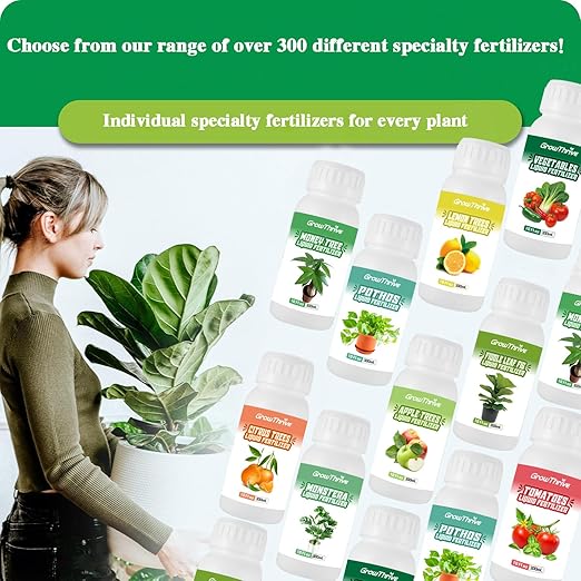 Pothos Fertilizer - Liquid Fertilizer for Indoor House Plants - Essential Plant Nutrients for Neon Pothos or Devil’s Ivy, Multi-Purpose Blend & Gardening Supplies,10 oz Bottle(300mL)