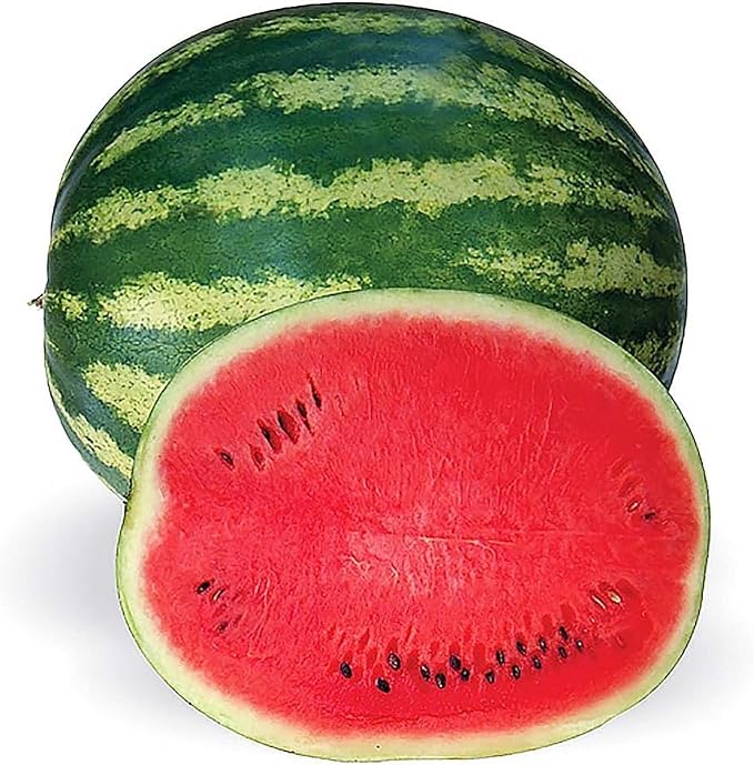 Crimson Sweet Heirloom Watermelon Seeds - Not Ripe Fruit, but Seeds!