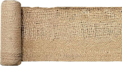 Agfabric Natural Jute Erosion Control 4ftx30ft, Jute Netting Roll - 48 inch Wide x 30 feet Long Soil Saver Mesh Blanket, 120 Sq.Ft.Coverage