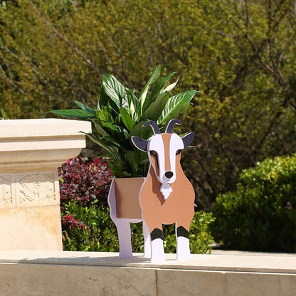 Goat Gifts: Cute Goat Flower Pots, Outdoor Garden Decor, Christmas & Birthday Gifts for Women, Office & Home Decor
