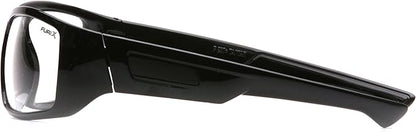 Pyramex Furix Safety Glasses Black Frame Clear Anti-Fog Lens