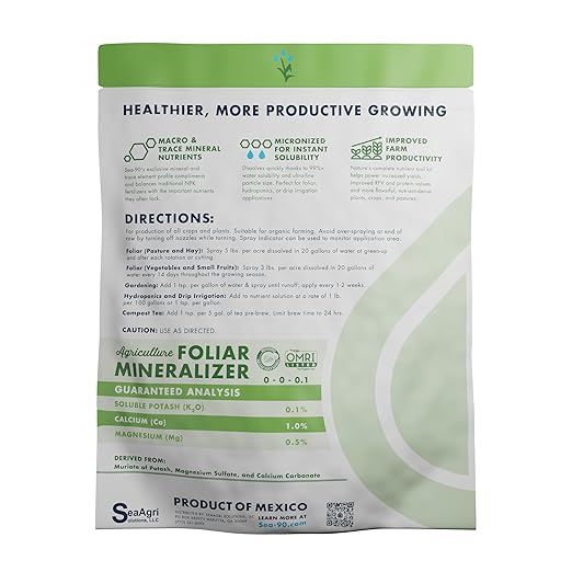 Agriculture Foliar Mineralizer, 5 lb. Bag