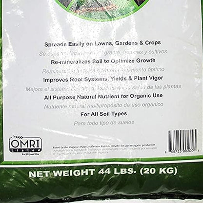 AZOMITE® Natural Trace Mineral Fertilizer & Soil Amendment – OMRI Listed® for Organic Use – Mined in Utah