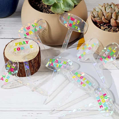 9Pcs Funny Plant Stakes, Plant Markers, Garden Plant Decor, Garden Decor, Plant Accessories, Funny Plant Decor Markers, Plant Lover Gift