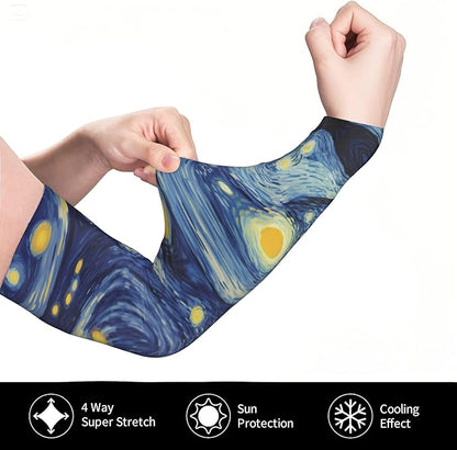 Arm Sleeves Outdoor Garden Sports Cooling Sun Sleeve for Women Men Farm