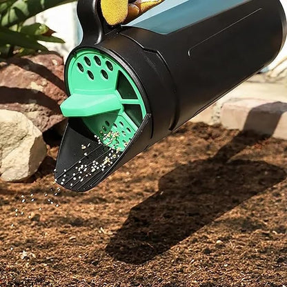 Grass Seed Spreader Hand Held Seed Planter Set,Fertilizer Dispenser for Garden Lawn Seed Salt Ice Melt Earth Food, Seed Shaker Planting Tool Mini Seed Spreader for Planting,Courtyard, Farm