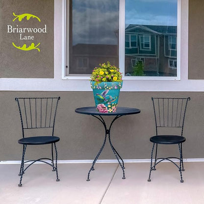 Briarwood Lane Springtime Hummingbirds Medium Planter