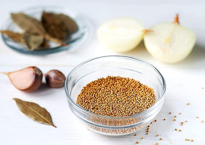 Food to Live - Organic Yellow Mustard Seeds, 3 Pounds - Non-GMO, Whole Dried Spice, Vegan, Kosher, Bulk, Spicy, Pungent Flavor