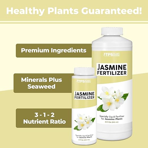 Jasmine Fertilizer for All Flowering Jasmine Shrubs and Vines, Liquid Plant Food 1 Gallon (128oz)