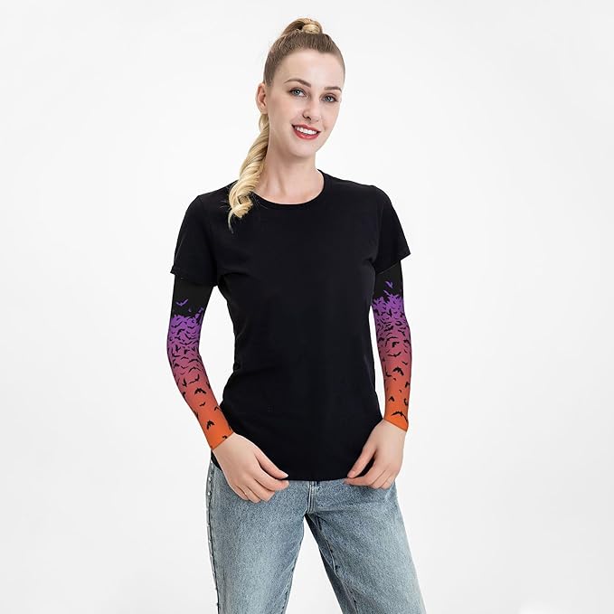 Arm Sleeves Outdoor Garden Sports Cooling Sun Sleeve for Women Men Farm