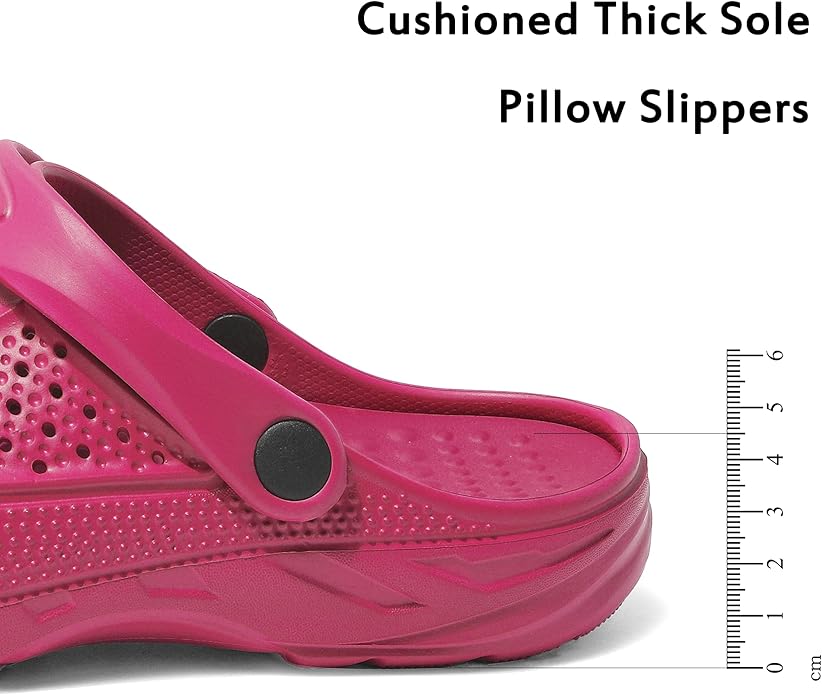 Women Men Orthopedic Clogs Arch Support Garden Shoes Sandals Slippers with Plantar Fasciitis Insoles