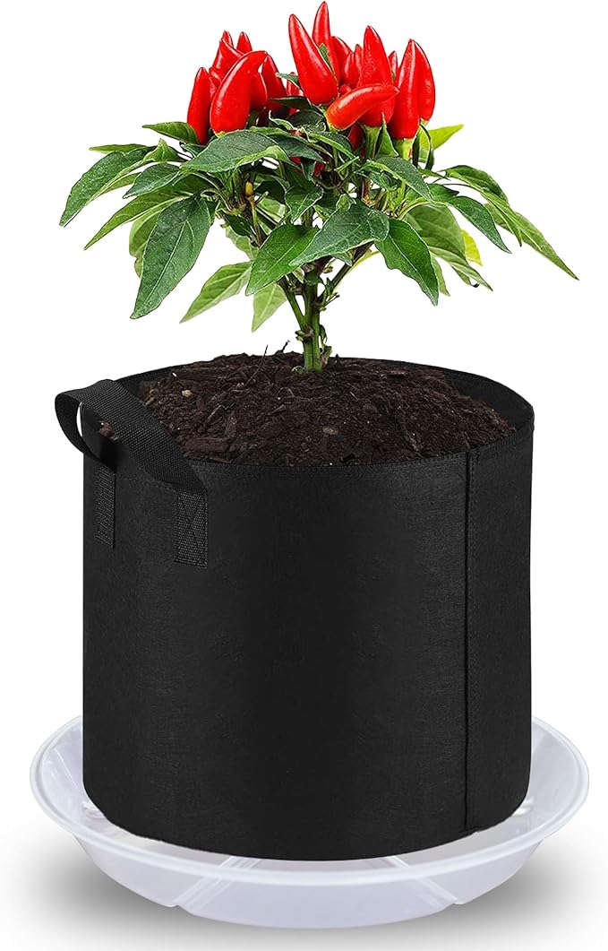 Plant Saucer Pot Tray 14 inch, 4 Packs Clear Flower Planter Saucers and Drip Trays, Heavy Duty Round Plastic Flower Plant Dish Pant Plate to Catch Water for Indoor & Outdoor