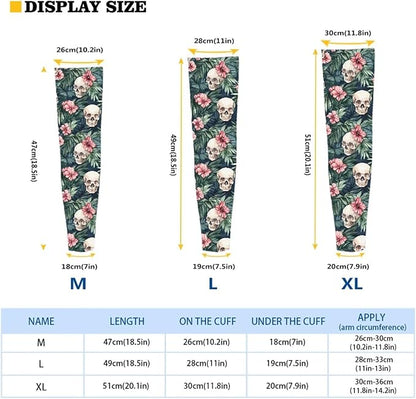 Binienty Unisex Arm Sleeves for Driving, Golf, Cycling, Sports, UV Protector Cooling Arm Sleeves Cover