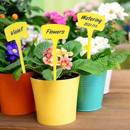 KINGLAKE GARDEN Plastic Plant Labels,10.4 inch 30 Pack Outdoor Garden Tags Thick Garden Labels,Waterproof Sturdy Nursery Garden Markers,Strong Large Plant Markers for Vegetable Plants,Fruits,Flowers