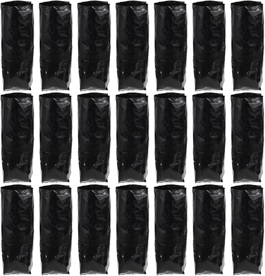 100Pcs Plastic Nursery Bags Pe Planting Pouches for Water Permeability Lightweight Gardening Bags for Fruits Vegetables and Flowers