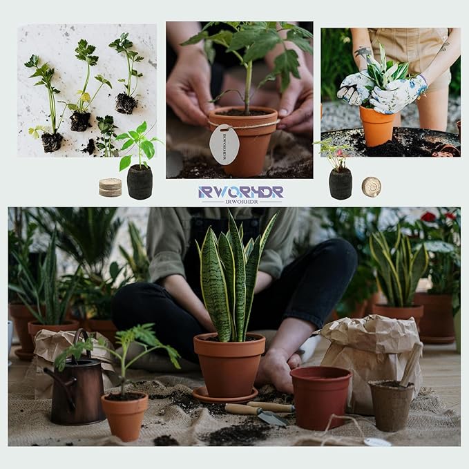 364 Pcs 30mm Peat Pellets Seed Starter Soil,Compressed Peat Pellet Fiber Soil, Compressed Peat Block for Seedlings Seed Fertilizer Nutrient Blocks for Growing Herbs, Flowers and Vegetables