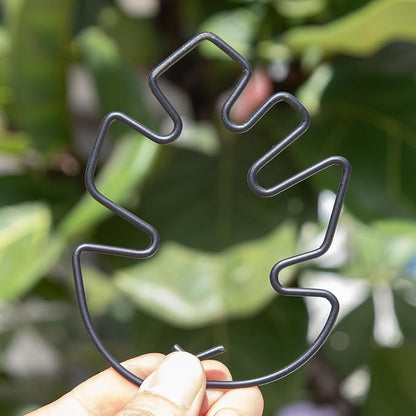 Monstera Plant Stem Support Set - 5pcs 4.13x2.95 inches Durable Supports for Indoor Climbing Plants - Easy-to-Use Stabilizers for Healthy Growth and Elegant Garden Decor