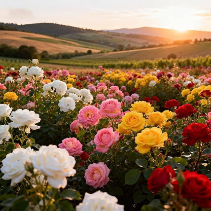 remium Rose Seeds for Planting - 200 PCS, Non-GMO Flower Seeds for Garden, High Germination Heirloom Roses Seed Varieties