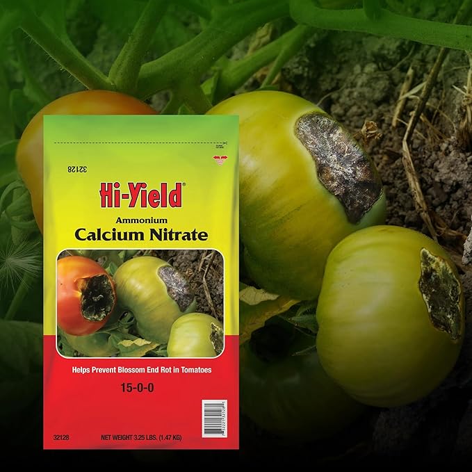 Hi-Yield (32128) Ammonium Calcium Nitrate 15-0-0, Helps Precent Blossom End Rot in Tomatoes (3.25 lbs.)