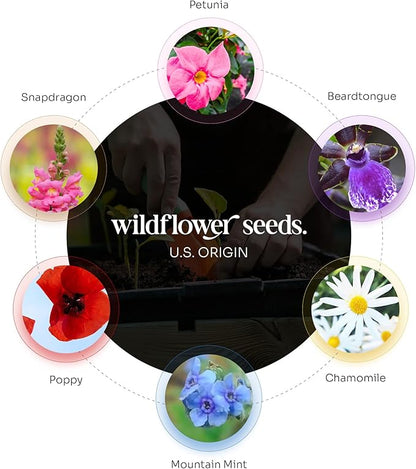 Onesie Seed Paper – 15 Blue Shower Favors for Guests with Wildflower Seeds, Writable & Plantable, Shower Favor Gifts for Guest